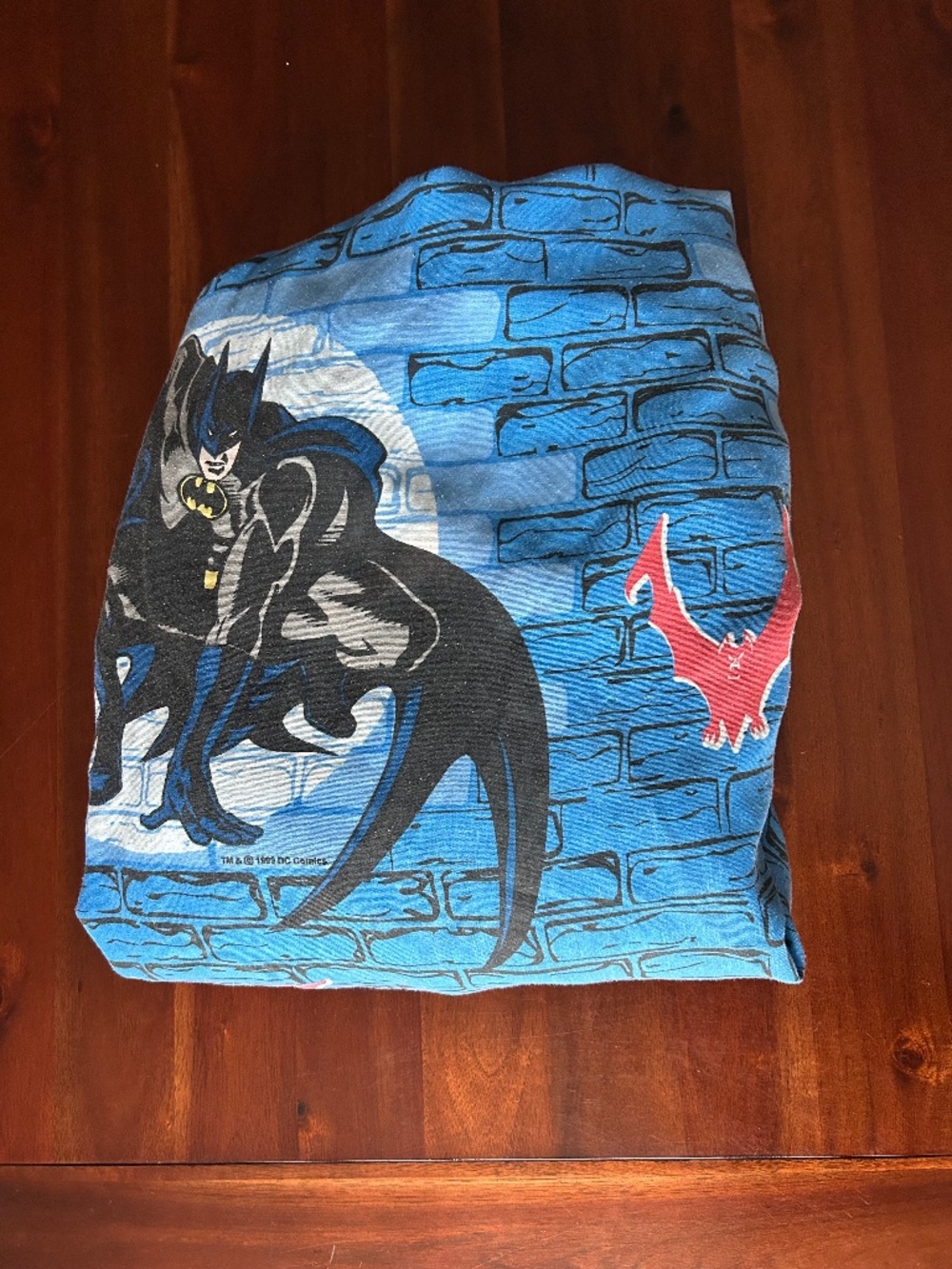 Vintage Batman Twin Fitted Sheet DC Comics Retro Bedding